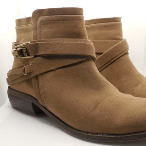 Fergalicious by Fergie Tan Ankle Boots